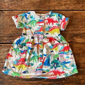 Colorful Mini Boden Dino Dress